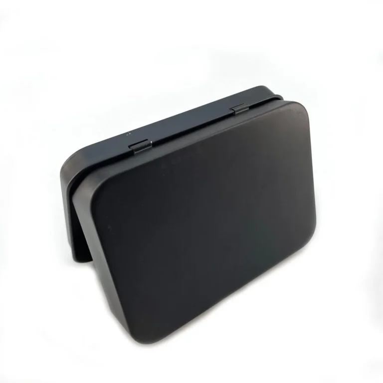 Hinged Rectangular Mint Tin 103×73×21mm – view 1