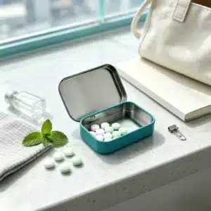 Hinged Rectangular Mint Tin — Mint Packaging Reference JM-MNT-002