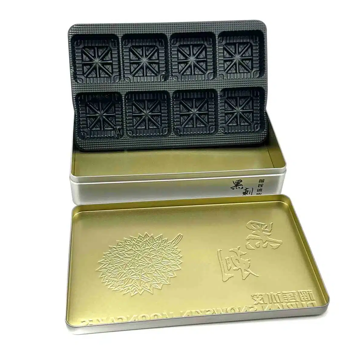 Large Rectangular Cookie Tin 320×200×60mm RE-0205 detail view