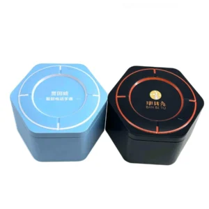 Octagonal Gift Tin 105×105×70mm – view 1