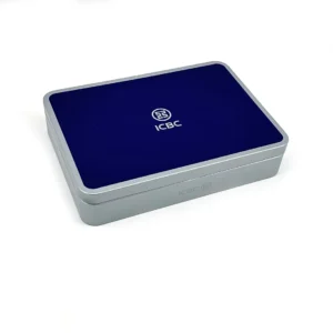 Rectangular Chocolate Gift Tin 190×135×38mm RE-0141 front view