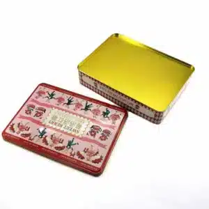 Rectangular Cookie Gift Tin 224×165×48mm – view 1