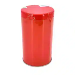 Round Coffee Canister Ø85×150mm ROU-039 front view