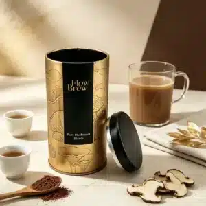 Round Coffee Tin Canister — Coffee Packaging Reference JM-COF-002