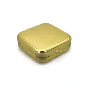 Small Square Mint Tin 50×50×20mm SQU-001 front view