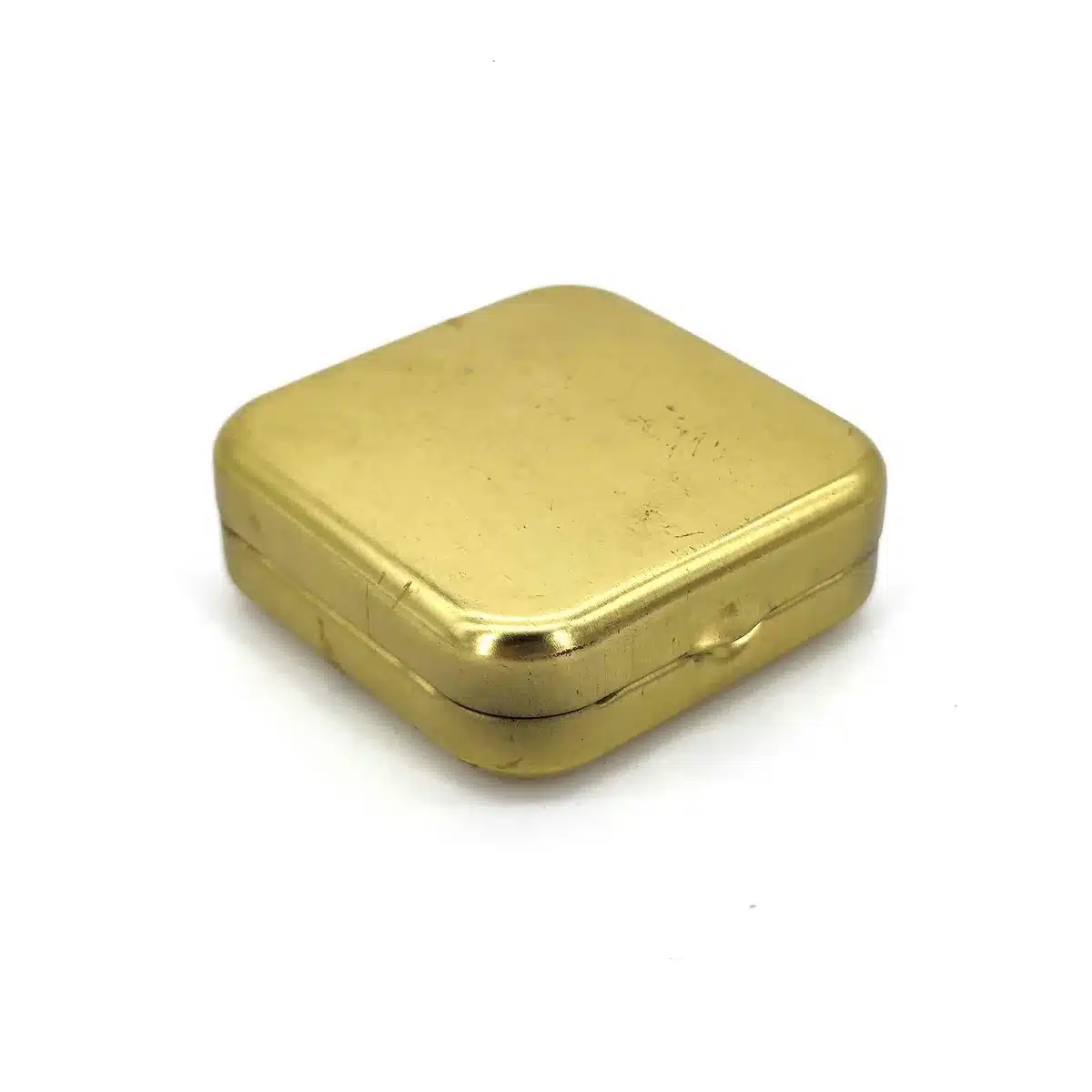 Small Square Mint Tin 50×50×20mm SQU-001 front view