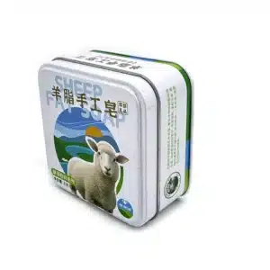 Square Cookie and Gift Tin 80×80×42mm – view 1