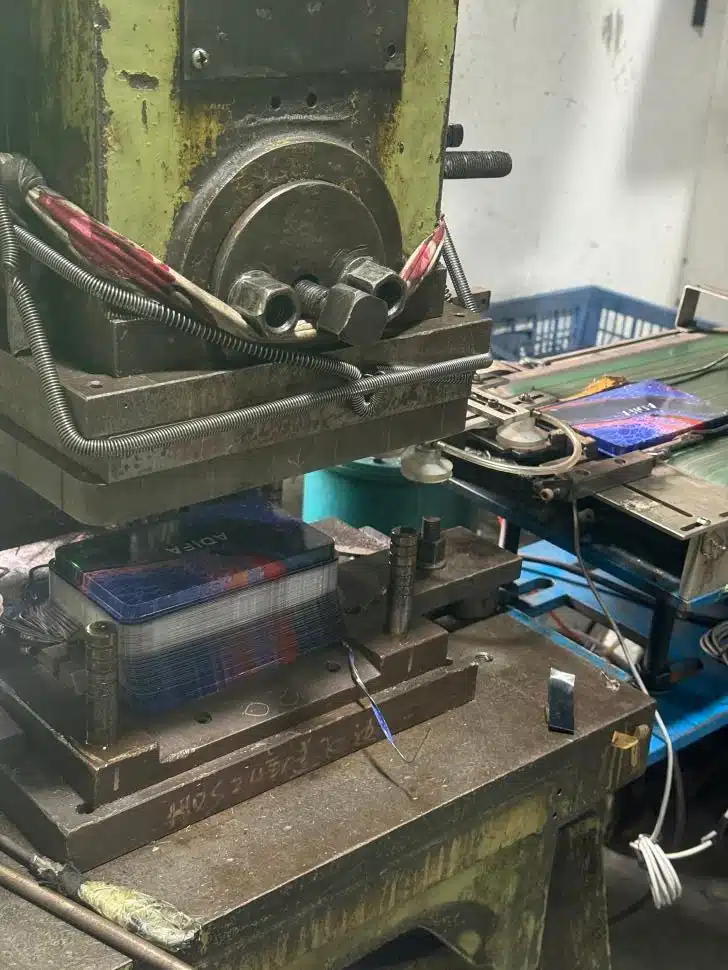 Forming the shallow ADIFA tin shell